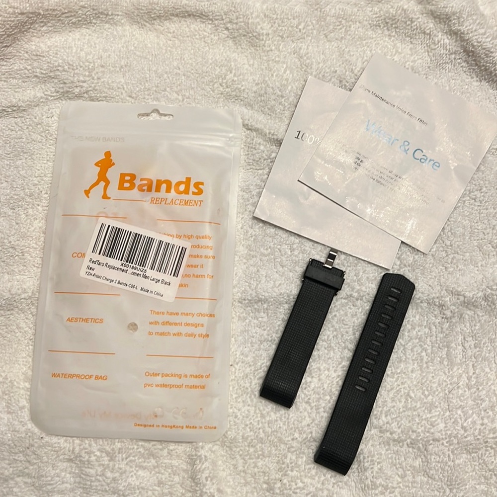 Fitbit charge 2 large black band